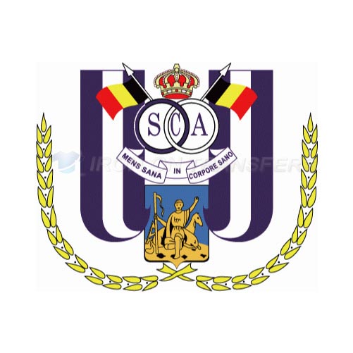 Anderlecht Iron-on Stickers (Heat Transfers)NO.8235